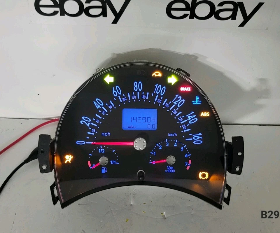 04-05 Volkswagen Beetle AUTO velocímetro painel de instrumentos fabricante de equipamento original 1C0920951N 142K - Imagem 1 de 4