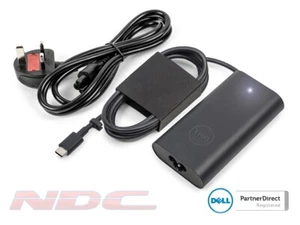 NEW Genuine Dell Latitude 13-16 100W USB-C GaN Ultra Slim Laptop Charger/Adapter - Zdjęcie 1 z 3