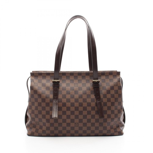 LOUIS VUITTON（LV） Borsa a tracolla Louis Vuitton Chelsea N51119 Damier tela Ebene usata donna LV