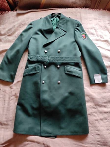 Polizei Uniform grüner Mantel Rheinland-Pfalz 1972 Größe 52 - Bild 1 von 8
