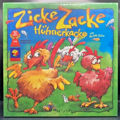 Zicke Zacke Hühnerkacke - Spiel des Jahres 1998 - Kinderspiel - Bild 1 von 2