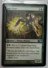 Jade Mage ~ MAGIC THE GATHERING PLAYSET MTG M12(4x cards)