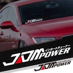 JDM Reflective Car Stickers Body Decals Window Motorcycle Scratch Cover Decal - Picture 1 of 10