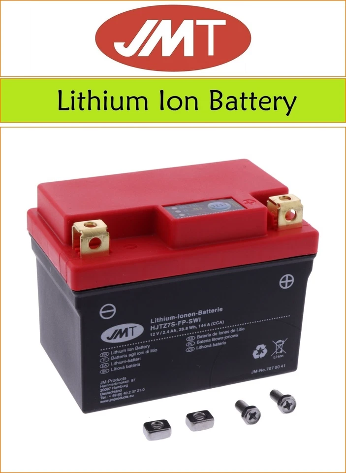 Honda CBR 1000 RR 2008-2018 [JMT Lithium Motorcycle Battery] YTZ7S-FP - Image 1 of 1