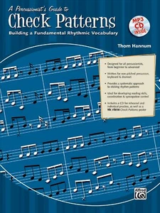 A Percussionists Guide To Check Patterns Fundamental Rhythmic Vocabulary Book Cd - Picture 1 of 1