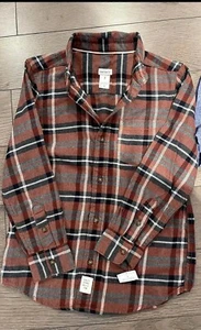 CARTER'S BOYS COZY LONG-SLEEVE DRESS SHIRT PLAID FOR 6-7 YEARS OLD BRAND NEW - Picture 1 of 7