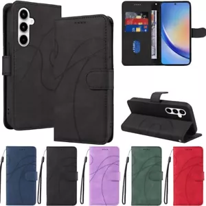 For Samsung A25 A15 A35 A55 A14 A34 A54 S24 Wallet Card Stand Leather Case Cover - Picture 1 of 39