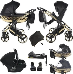 JUNAMA DIAMOND Hand Craft 2in1 3in1 4in1BABYWAGEN KINDERWAGEN AUTOSITZ ISOFIX - Bild 1 von 114
