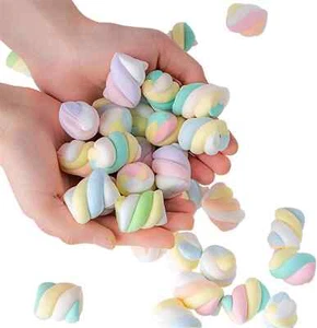 20 Stck. Künstlicher Marshmallow Gefälschte Zuckerwatte Dessert Modell Dekoration Requisite Zum Selbermachen - Bild 1 von 2