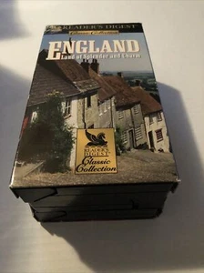 England: Land of Splendor  Charm (VHS, 2001, 3-Tape Set, Readers Digest) - Picture 1 of 1