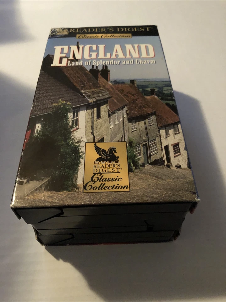England: Land of Splendor  Charm (VHS, 2001, 3-Tape Set, Readers Digest) - Image 1 of 1