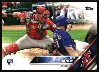 2016 Topps Update Jett Bandy  Rookie  #US24 Los Angeles Angels - Image 1 of 2