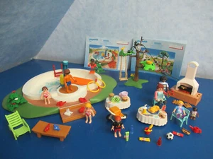 9422 9272 Swimming Pool Garten Grill Party zu 9266 4279 Wohnhaus Playmobil 7307 - Bild 1 von 7