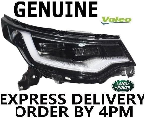 Оригинальная светодиодная фара для правшей Valeo Land Rover Discovery V 2016-24 от оригинального производителя - Изображение 1 из 1