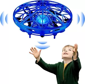 Flying Spinner Spielzeug - Handgesteuerte Mini Drohne mit RGB Beleuchtung, 360° - Bild 1 von 7