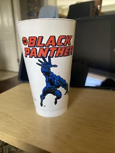 1975 marvel comics 711 plastic cup featuring the Black Panther - Picture 1 of 6
