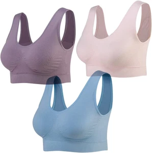 Lemef Damen Seamless Sport BH Mit Merfarben Wohlfühl-Bh - Bild 1 von 12