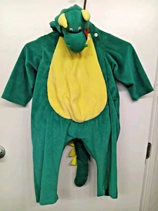 Chrisha Drache 2007 Halloween Kostüm Kleinkind Kinder 2 - 4 Plüsch mit Kapuze Flügeln 1 Stück - Bild 1 von 18