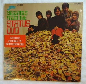 CRANIUM'S The Status Quo MESSAGES FROM orig Lp NM shrink inner hype TOP COPY! - Picture 1 of 7
