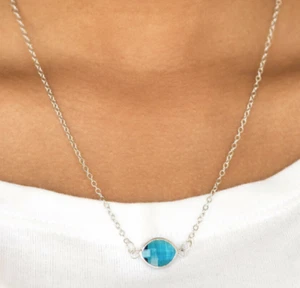 Paparazzi Necklace - Fashionably Fantabulous - Blue - Bild 1 von 7