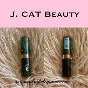 NUOVO J. Cat Beauty Fantabulous Satin Rossetto #FL120 Auburn Nudo Taglia Completa - Foto 1 di 21