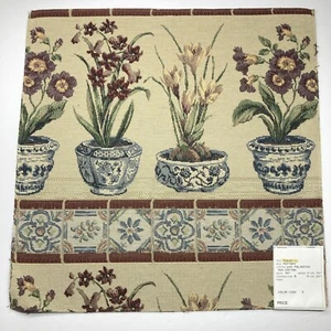 Dekorative Stoffe Polsterung Muster 16" Quadrat Poly Baumwolle Keramik Mosaik Fliese - Bild 1 von 11