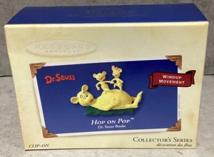 Hallmark 2003 Andenken Ornament Dr Suess Hop on Pop Aufziehwerk Clip On - Bild 1 von 2