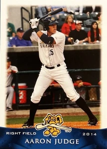 AARON JUDGE 2014 Grandstand Charleston RiverDogs RC NM-MT - Picture 1 of 4