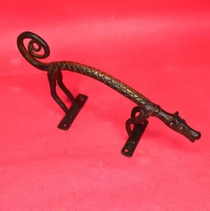 Handcrafted Brass Animal Shape Vintage Style Window Wardrobe Door Pull Handle - Picture 1 of 7