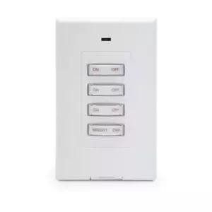 SS13A Slimline Schalter Dekorator weiß - Bild 1 von 2