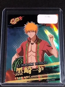 Bleach Thick CP Ichigo Kurosaki Trading Card Anime  - Picture 1 of 2