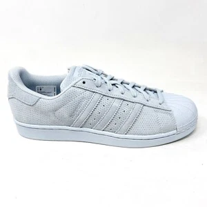 Sneakers Adidas Originals Superstar RT Mono Halo da uomo blu pelle scamosciata AQ4168 - Foto 1 di 6