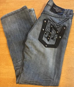 Do Denim Women’s Distressed Blue Denim Jeans Size 10 (26 x 25) - Picture 1 of 4
