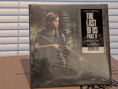The Last Of Us Part II OST - Blue Black Swirl 7" Vinyl LP Mondo Exclusive Sealed Foto 1 de 3