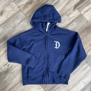 Disneyland Resort Blue Spirit Jersey Pullover Reißverschluss Hoodie 7/8 Kinder - Bild 1 von 8