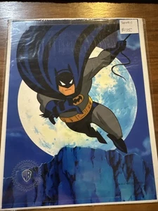 BATMAN: ANIMATION SERICEL - WARNER BROS. SEAL OF AUTHENTICITY - Picture 1 of 8