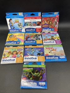 VTech InnoTab 10 New Games , Tmnt , Spiderman , Toy Story Etc - Picture 1 of 5