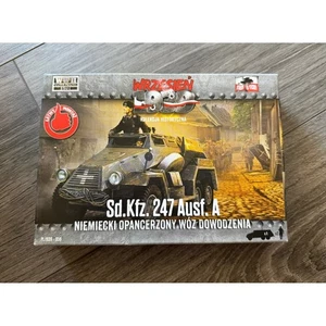 Sd. Kfz. 247 Ausf. Ein deutscher Panzer Plastik Modellbausatz Wrzesien 1939 Maßstab 1:72 - Bild 1 von 2