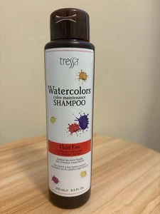 TRESSA AQUARELLE FARBPFLEGE SHAMPOO FLÜSSIGKEIT FEUER 8,5 OZ/250 ML NEU - Bild 1 von 10