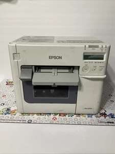 Epson TM-C3500 Thermal Color Inkjet Label Printer, **PARTS or REPAIR ONLY** - Picture 1 of 11