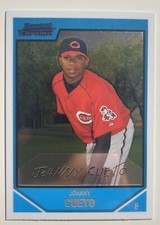 2007 Bowman Chrome #BC145 Johnny Cueto Prospect Rookie RC Cincinnati Reds