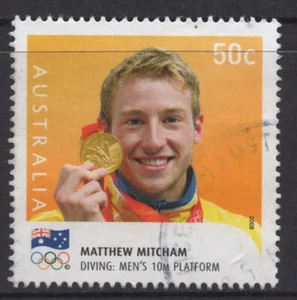 AUSTRALIA 2008 AUSTRALIAN GOLD MEDAL WINNERS  OLYMPIC GAMES,BEIJING  STAMP  VFU - Picture 1 of 1