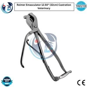 Reimer Emasculatore 12,50" (32 cm) Castrazione Strumenti Chirurgici Veterinari - Foto 1 di 5