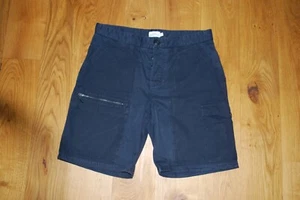 GENUINE 'NEXT' NAVY BLUE CARGO SHORTS (32" WAIST) - USED (EXCELLENT) - Picture 1 of 3