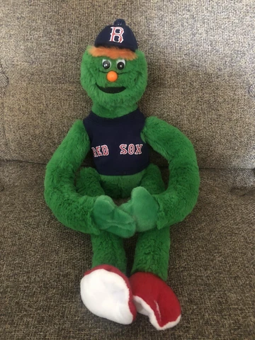 Red Sox Wally the Green Monster Plush Clinger Twins Enterprise Inc Steven Smith Cover