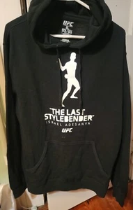 Israel Adesanya "The Last Styebender"  Black Sweatshirt New Large  - Picture 1 of 3