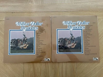 Million Dollar Memories 2 vinyl LP lot - Everly Brothers - Ritchie Valens - Dion - Image 1 of 4