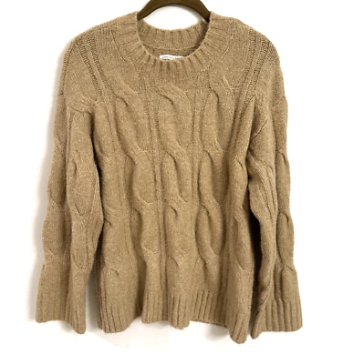 Suéter American Eagle Taupe Grueso De Gran Tamaño Talla Pequeña Nuevo Con Etiquetas Foto 1 de 4