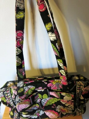 Bolsa de pañales Vera Bradley Make A Change estampado de flores de luna Foto 1 de 4