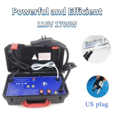 110V 1700W New Car Upholstery Cleaning Machine Commercial Portable Steam Cleaner - Image 1 of 4